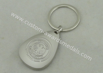 OEM 3D 아연 합금 선전용 Keychain 안개가 자욱한 니켈 연약한 사기질