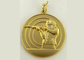 고대 금 도금 아연 합금 3D 메달은, 메달, 육군, 포상 스포츠 회의를 위한 던지기 죽습니다