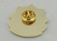 35 mm 수집 가능한 단단한 사기질 Pin 선물은, 3D 디자인 쳐진 금 도금 죽습니다