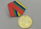 금 일치하는 아연 합금 3D 디자인을 가진 주문 포상 메달/사례금 메달 및 리본