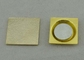 모조 철 금 도금과 강한 자석을 가진 단단한 사기질 접어젖힌 옷깃 Pin