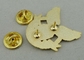 3D는 연약한 사기질 Pin 주물 아연 합금과 금 도금을 가진 죽습니다