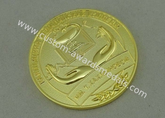 IGMK는 동전을 개인화했습니다, 구리는 각인한 증거 동전 두 배 측 3D 및은 도금을 가진 죽습니다