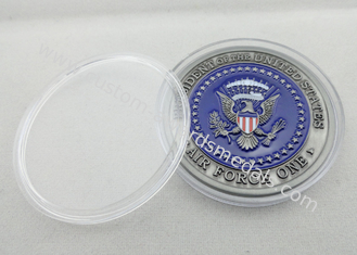 고대는 도금을 가진 Air Force One 동전/아연 합금에 의하여 개인화된 사기질 동전을 금속을 붙이십시오