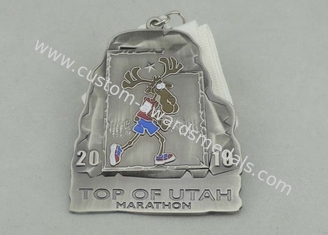 Arcada 호수 Triathlon 리본 메달, 짧은 리본을 가진 절반 마라톤 메달