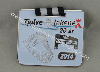 아연 합금을 가진 2014년 Tjalve Lekene 운영하는 메달 2.5&quot; 3.00 mm