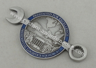 대통령 근수 비행중대는 동전을, 가득 차있는 3D 앙티크는 도금 동전 죽습니다 주물 개인화했습니다