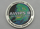 OEM &amp; ODM AWIPS 동전/아연 합금은 오프셋 인쇄를 가진 개인화한 동전, 모조 칠보 사기질을 수여합니다