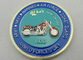 고급장교/아연 합금/백랍은 해군 해병대 동전/Harley Davidson 밧줄 가장자리를 가진 동전을 개인화했습니다