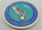 고급장교/아연 합금/백랍은 해군 해병대 동전/Harley Davidson 밧줄 가장자리를 가진 동전을 개인화했습니다