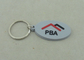 사업 클럽 PVC Keychain 공공의 복지 선전용 열쇠 고리 꼬리표 35 mm