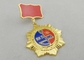 3D 금 Ural Meh Zavo 관례는 메달, 40mm 모조 단단한 사기질을 수여합니다