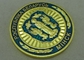 관례 미국 군 큰 메달 동전 3D 투명한 사기질 동전 금 도전 기념 동전