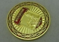 합금 금속 3D 동전 금 군 도전 동전, 연약한 사기질 기념품 동전을 아연으로 입히십시오