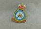 아연 합금 투명한 연약한 사기질 Pin의 군 명예 영국 공군 Pin 기장