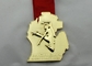 아연 합금 공수는 메달 3D 스포츠 회의를 위한 인쇄 로고를 가진 던지기 죽습니다