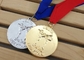 올림픽 축구 마라톤 포상 군 기념품은 군 주문 3D 아연 합금의 명찰을 답니다