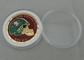 3/4 인치 샌프란시스코에 의하여 개인화되는 동전, 플라스틱 동전 상자 패킹을 가진 다이아몬드 커트 가장자리