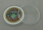 2.0 인치 ISAF 북대서양 조약기구 OTAN에 의하여 개인화된 동전은 곁에 주물과 금 도금 죽습니다