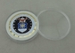구리 물자를 가진 미국 공군을 위한 개인화된 동전 2.0 인치 및 다이아몬드 커트 가장자리