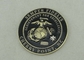 3D SEMPER FIDELIS 미국 해군은 금관 악기 동전을 죽습니다 친/앙티크 금관 악기 도금 개인화했습니다